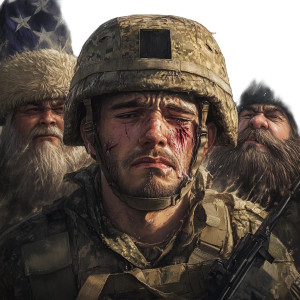 Torn Patriot'S Grief Vinyl Car Decal Sticker – Waterproof & UV-Resistant 8"