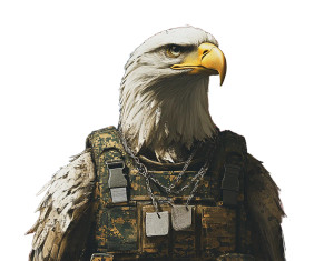 Patriotic Eagle Vinyl Car Decal Sticker – Waterproof & UV-Resistant 8" Patriotic Eagle Vinyl Car Decal Sticker – Waterproof & UV-Resistant 8"