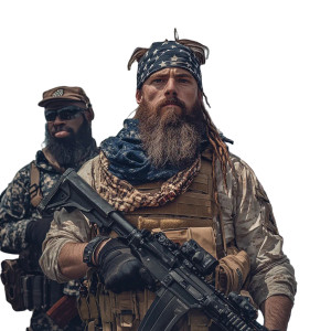 Patriots Rallying Together Vinyl Car Decal Sticker – Waterproof & UV-Resistant 8"