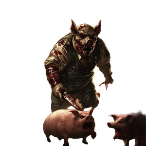 Evil Flag Butcher Vinyl Car Decal Sticker – Waterproof & UV-Resistant 8"