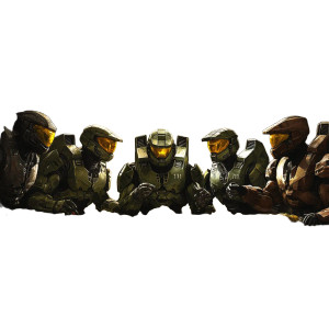 Halo Aliens Supper Vinyl Car Decal Sticker – Waterproof & UV-Resistant 8"