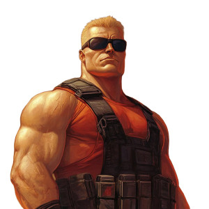Duke Nukem Scene Vinyl Car Decal Sticker – Waterproof & UV-Resistant 8" Duke Nukem Scene Vinyl Car Decal Sticker – Waterproof & UV-Resistant 8"