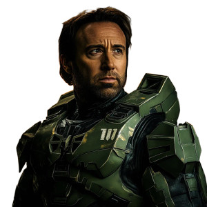 Nicolas Cage Chief Vinyl Car Decal Sticker – Waterproof & UV-Resistant 8"