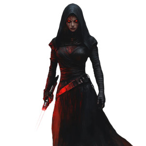 Sith Female Concept Vinyl Car Decal Sticker – Waterproof & UV-Resistant 8" Sith Female Concept Vinyl Car Decal Sticker – Waterproof & UV-Resistant 8"