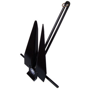 Premium Slip-Ring Fluke Boat Anchor | For Up to 24ft Boats | Cast Iron | Ideal for Soft to Moderate Conditions