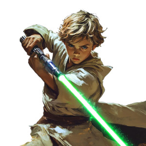 Young Jedi Warrior Vinyl Car Decal Sticker – Waterproof & UV-Resistant 8" Young Jedi Warrior Vinyl Car Decal Sticker – Waterproof & UV-Resistant 8"