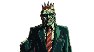 Glitching Uncle Sam Vinyl Car Decal Sticker – Waterproof & UV-Resistant 8"