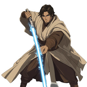 Filipino Jedi Hacker Vinyl Car Decal Sticker – Waterproof & UV-Resistant 8"