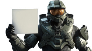 Master Chief Sign Vinyl Car Decal Sticker – Waterproof & UV-Resistant 8"