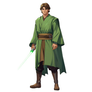 Young Padawan Vinyl Car Decal Sticker – Waterproof & UV-Resistant 8"