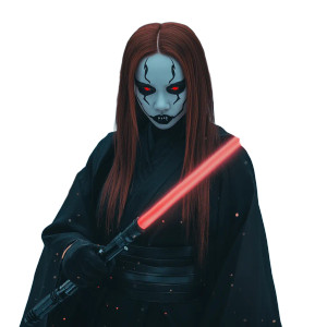 Vicious Sith Warrior Vinyl Car Decal Sticker – Waterproof & UV-Resistant 8"