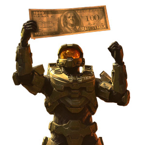 Halo 3 Spartan Vinyl Car Decal Sticker – Waterproof & UV-Resistant 8"