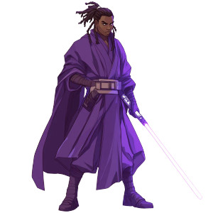 Jedi In Purple Robes Vinyl Car Decal Sticker – Waterproof & UV-Resistant 8" Jedi In Purple Robes Vinyl Car Decal Sticker – Waterproof & UV-Resistant 8"
