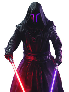 Darth Revan Portrait Vinyl Car Decal Sticker – Waterproof & UV-Resistant 8"