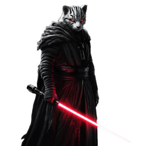 Sith Togorian Warrior Vinyl Car Decal Sticker – Waterproof & UV-Resistant 8"