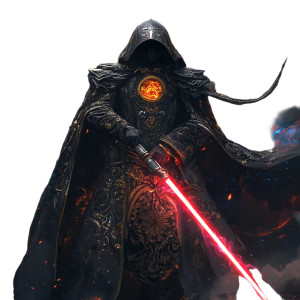 Earth'S Sith Lord Vinyl Car Decal Sticker – Waterproof & UV-Resistant 8"