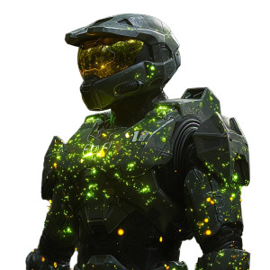 Halo Of Spores Vinyl Car Decal Sticker – Waterproof & UV-Resistant 8"