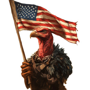 Patriotic Turkey Clipart Vinyl Car Decal Sticker – Waterproof & UV-Resistant 8" Patriotic Turkey Clipart Vinyl Car Decal Sticker – Waterproof & UV-Resistant 8"