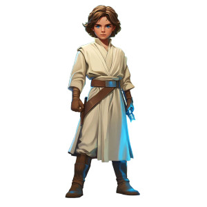 Young Jedi Knight V2 Vinyl Car Decal Sticker – Waterproof & UV-Resistant 8" Young Jedi Knight V2 Vinyl Car Decal Sticker – Waterproof & UV-Resistant 8"