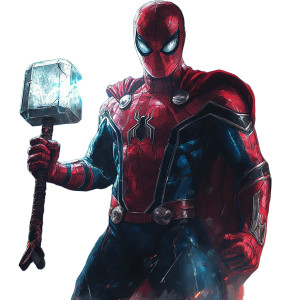 Worthy Spider-Man Vinyl Car Decal Sticker – Waterproof & UV-Resistant 8"