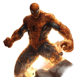 Spider-Man Thing Vinyl Car Decal Sticker – Waterproof & UV-Resistant 8"