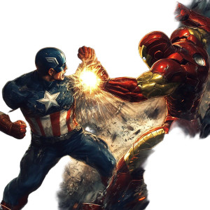 Heroes Vs Enemy Vinyl Car Decal Sticker – Waterproof & UV-Resistant 8"