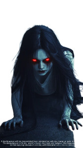 Ghostly Woman Crawling Vinyl Car Decal Sticker – Waterproof & UV-Resistant 8" Ghostly Woman Crawling Vinyl Car Decal Sticker – Waterproof & UV-Resistant 8"