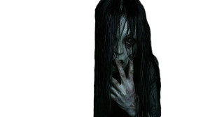 Scary Doorway Peek Vinyl Car Decal Sticker – Waterproof & UV-Resistant 8"