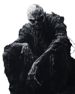 Sinister Demon Portrait Vinyl Car Decal Sticker – Waterproof & UV-Resistant 8"