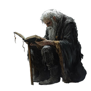 Crazy Old Wizard Vinyl Car Decal Sticker – Waterproof & UV-Resistant 8"