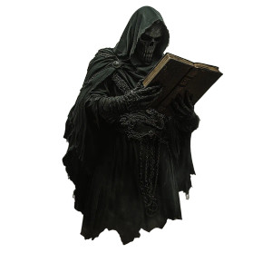 Evil Necromancer Tome Vinyl Car Decal Sticker – Waterproof & UV-Resistant 8" Evil Necromancer Tome Vinyl Car Decal Sticker – Waterproof & UV-Resistant 8"