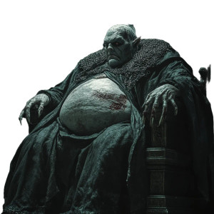 Ancient Vampire Throne Vinyl Car Decal Sticker – Waterproof & UV-Resistant 8"