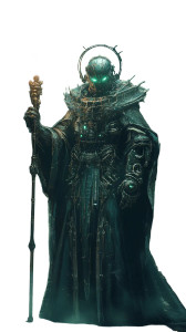 Cyber Priest Vinyl Car Decal Sticker – Waterproof & UV-Resistant 8"