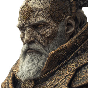 Desert Emperor Armour Vinyl Car Decal Sticker – Waterproof & UV-Resistant 8"