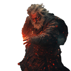 Pyromancer Unleashed Vinyl Car Decal Sticker – Waterproof & UV-Resistant 8"