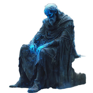 Ghostly Old Specter Vinyl Car Decal Sticker – Waterproof & UV-Resistant 8"