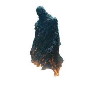 Ancient Dark God Vinyl Car Decal Sticker – Waterproof & UV-Resistant 8"