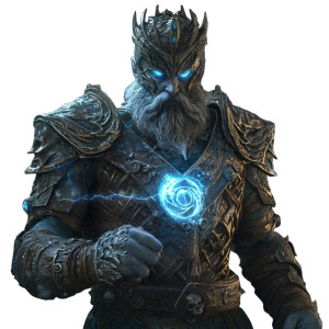 Talos Storm God Vinyl Car Decal Sticker – Waterproof & UV-Resistant 8" Talos Storm God Vinyl Car Decal Sticker – Waterproof & UV-Resistant 8"