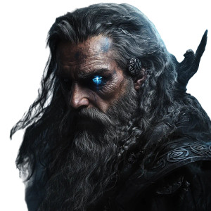 Odin'S Enigmatic Gaze Vinyl Car Decal Sticker – Waterproof & UV-Resistant 8" Odin'S Enigmatic Gaze Vinyl Car Decal Sticker – Waterproof & UV-Resistant 8"