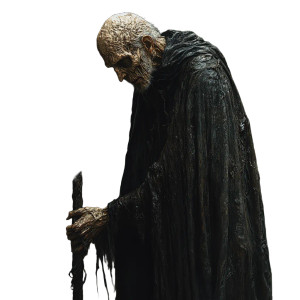 Grotesque Elden Figure Vinyl Car Decal Sticker – Waterproof & UV-Resistant 8"