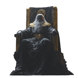 Zeus On Throne Vinyl Car Decal Sticker – Waterproof & UV-Resistant 8" Zeus On Throne Vinyl Car Decal Sticker – Waterproof & UV-Resistant 8"