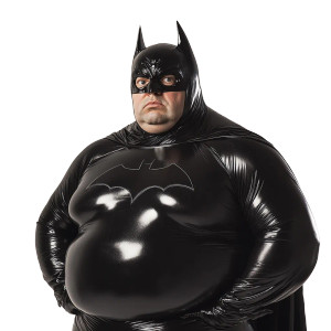 Latex Batman Portrait Vinyl Car Decal Sticker – Waterproof & UV-Resistant 8"