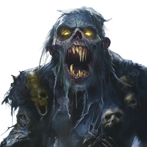 Dwarf Ghoul Portrait Vinyl Car Decal Sticker – Waterproof & UV-Resistant 8"