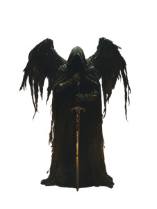 Dark Avenger Vinyl Car Decal Sticker – Waterproof & UV-Resistant 8"