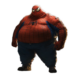Obese Spider-Man Vinyl Car Decal Sticker – Waterproof & UV-Resistant 8" Obese Spider-Man Vinyl Car Decal Sticker – Waterproof & UV-Resistant 8"