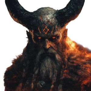 Demon Viking Vinyl Car Decal Sticker – Waterproof & UV-Resistant 8" Demon Viking Vinyl Car Decal Sticker – Waterproof & UV-Resistant 8"