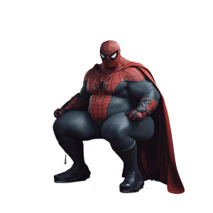 Gym Superhero Trio Vinyl Car Decal Sticker – Waterproof & UV-Resistant 8"