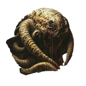 Bulbous Dark Creature Vinyl Car Decal Sticker – Waterproof & UV-Resistant 8"