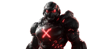 Doomslayer In Armor Vinyl Car Decal Sticker – Waterproof & UV-Resistant 8"