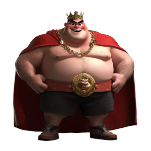 Pixar Villain King Vinyl Car Decal Sticker – Waterproof & UV-Resistant 8"